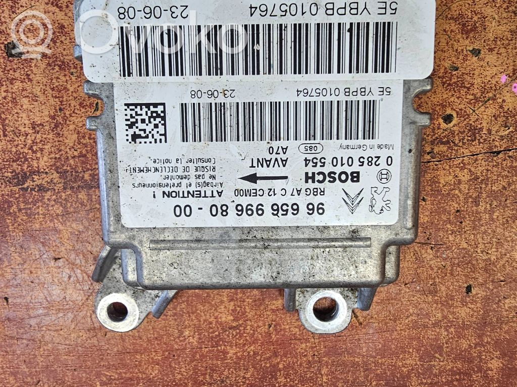 Peugeot 207 Airbag control unit/module 