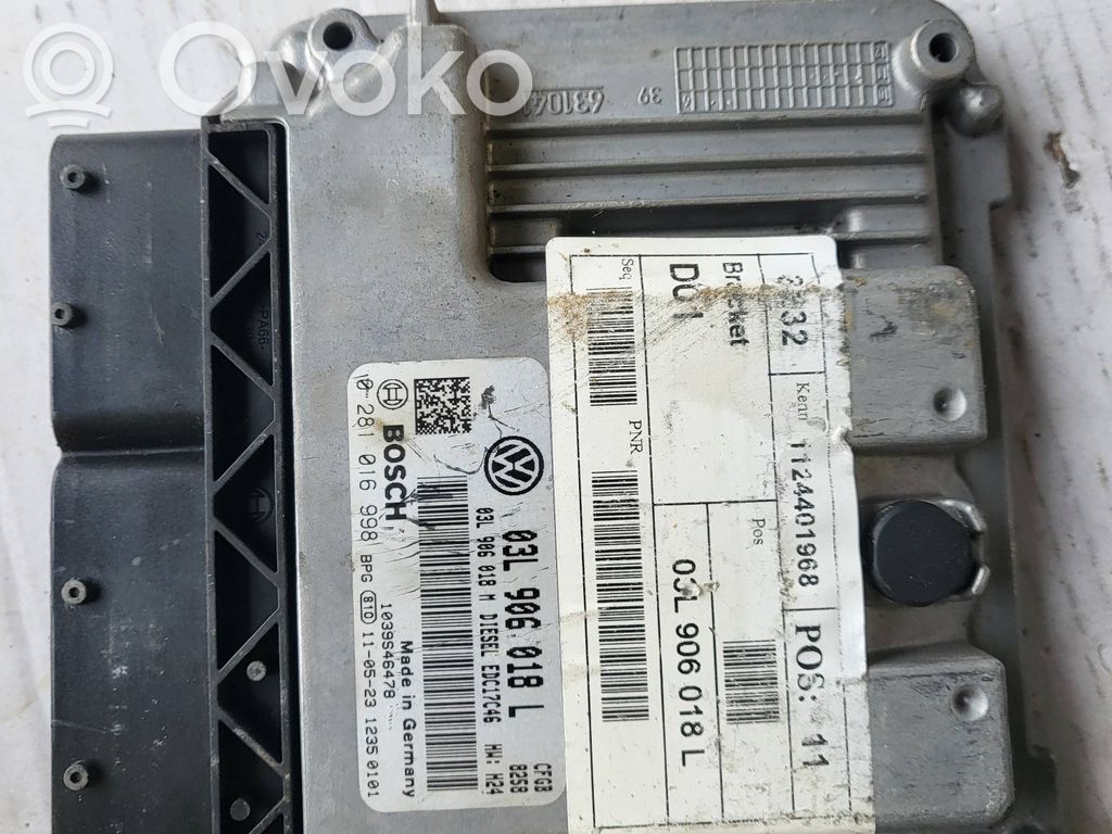 Seat Alhambra (Mk2) Engine control unit/module 