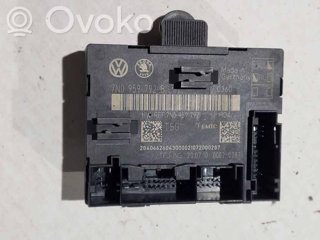 Volkswagen Sharan Door control unit/module 