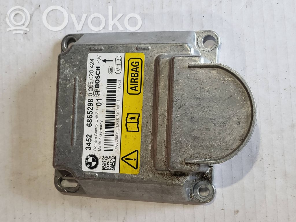 Sterownik / Moduł Airbag   6865298,6865298010,686529801,EBS1319000141
