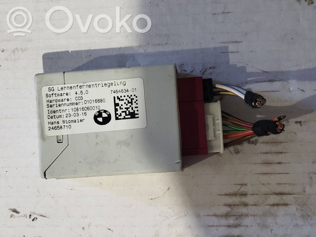 Seat control module   7464634,24658710,D1016680