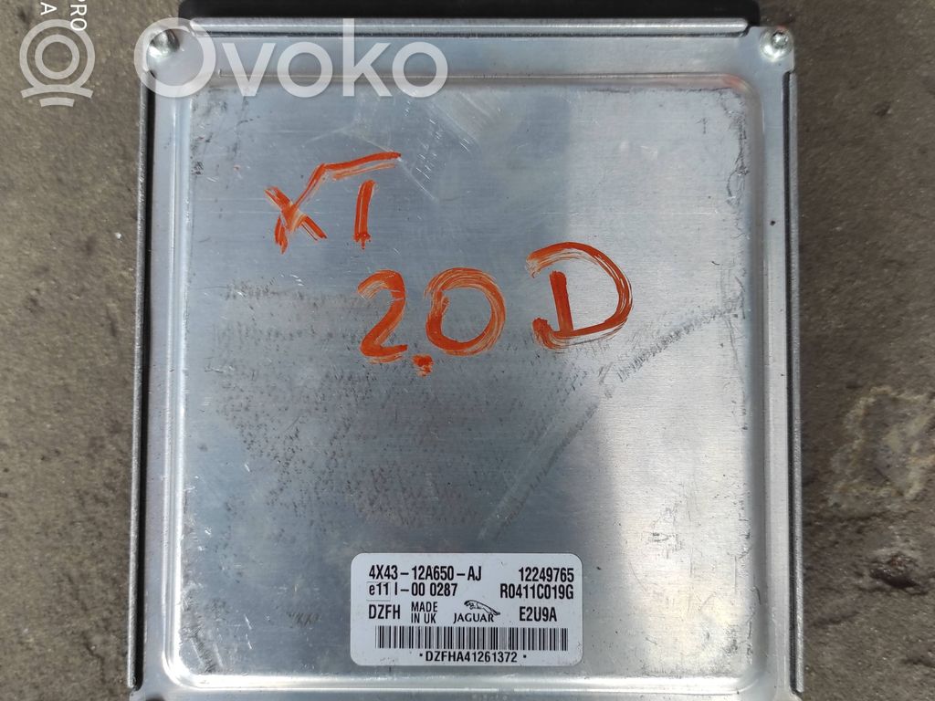 Jaguar X-Type Engine control unit/module 