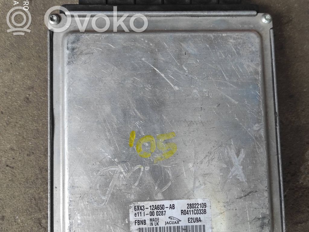Jaguar X-Type Engine control unit/module 
