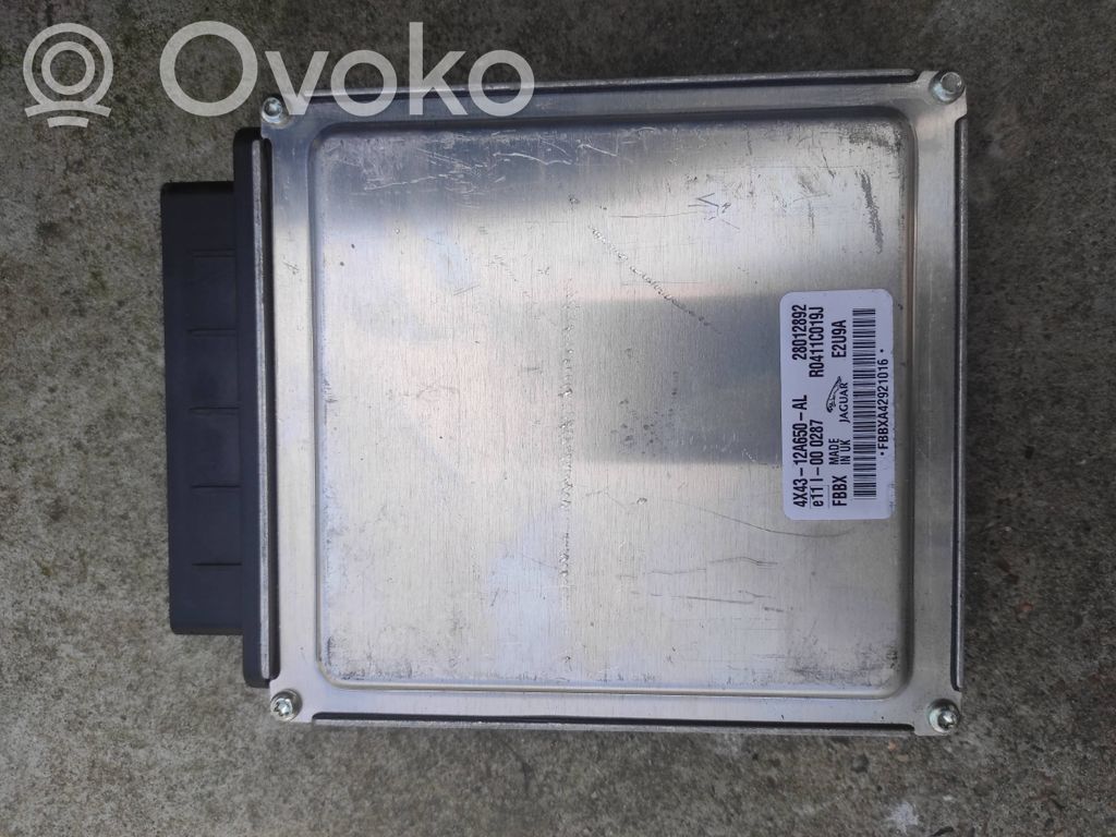 Engine control unit/module   4X4312A650AL,28012892,R0411C019J,4X4312A650BA,C2S40412,C2S44344