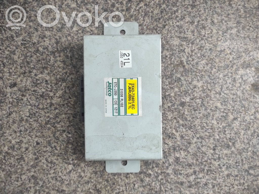 Engine control unit/module   2X4372401EC,31036PL102,C2S22279,2X4372401ED,C2S23682