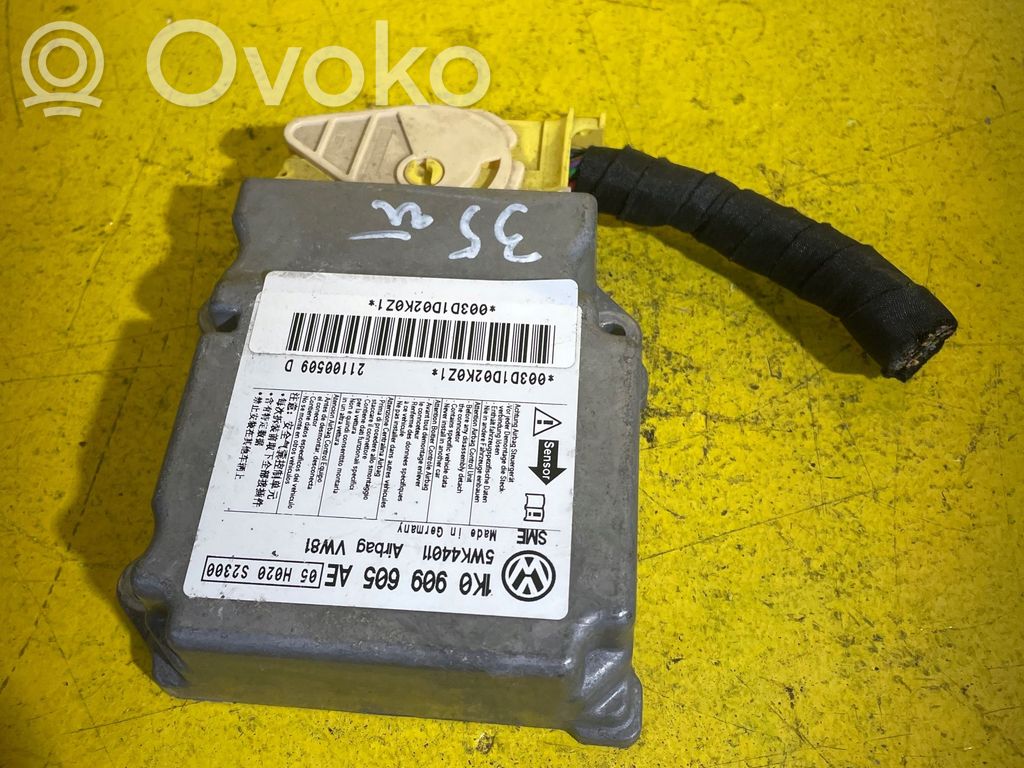 Volkswagen Scirocco Gaisa spilvenu trieciensensors 