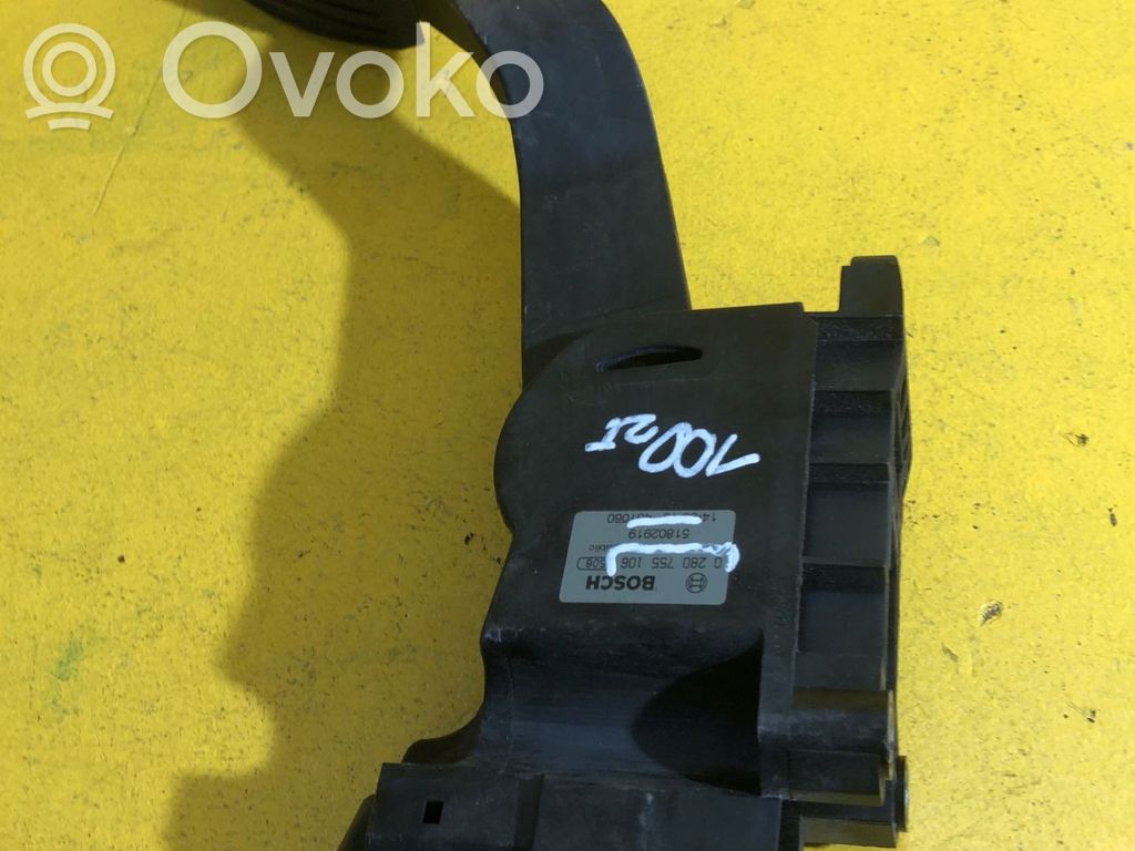Fiat Qubo Accelerator throttle pedal 