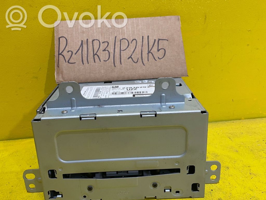 Opel Astra J Unitate principală radio/CD/DVD/GPS 