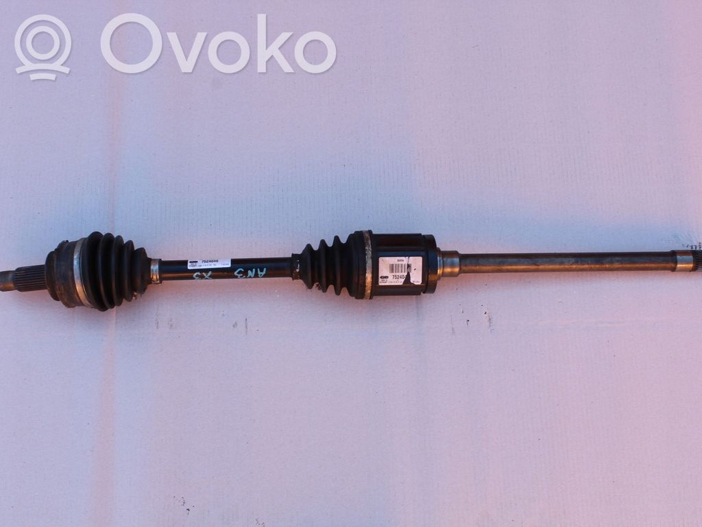 Front driveshaft   7524046