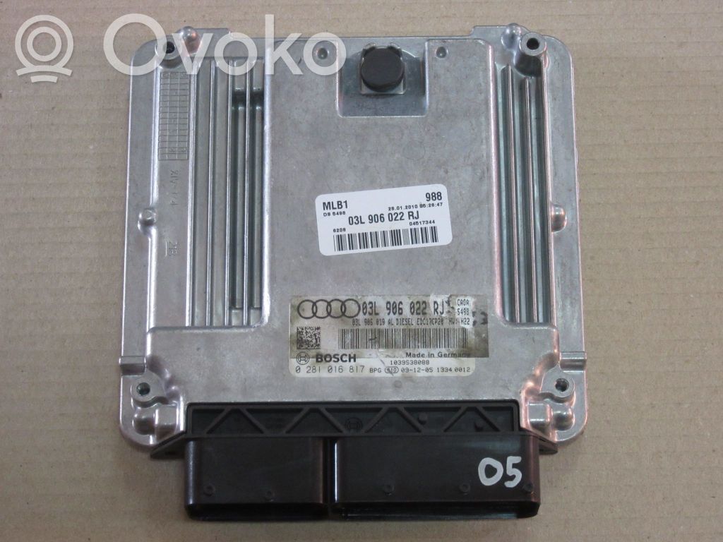 Audi A4 S4 B8 8K Unitate control motor/modul ECU 