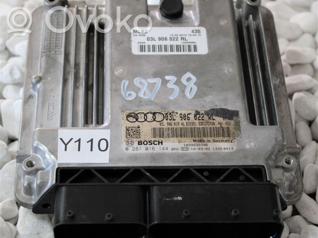 Audi A4 S4 B8 8K Engine control unit/module 