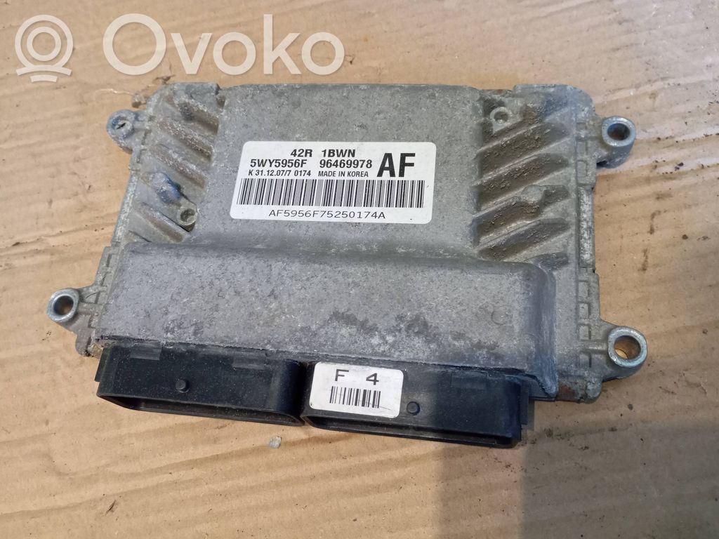 Chevrolet Aveo Engine control unit/module 
