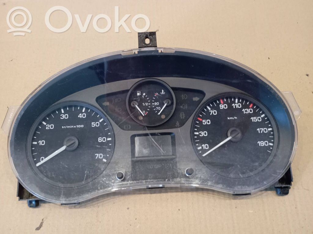 Citroen Jumpy Speedometer (instrument cluster) 