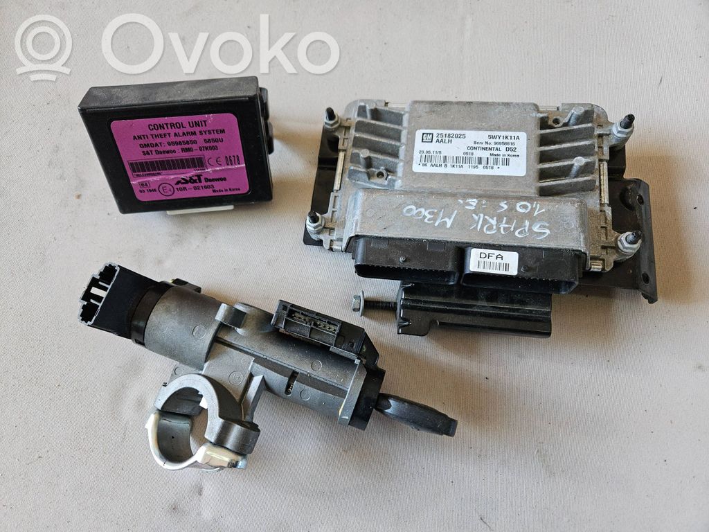 Chevrolet Spark Variklio valdymo blokas 