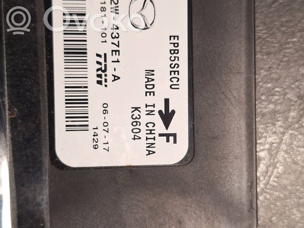 Mazda 3 III Other control units/modules 
