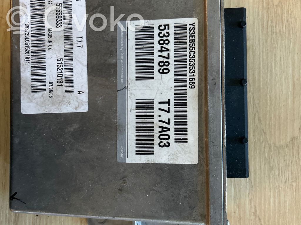Saab 9-5 Other control units/modules 