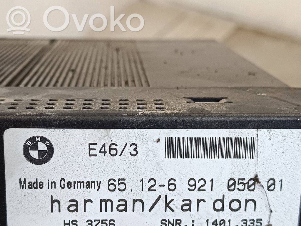 BMW 3 E46 Sound amplifier 