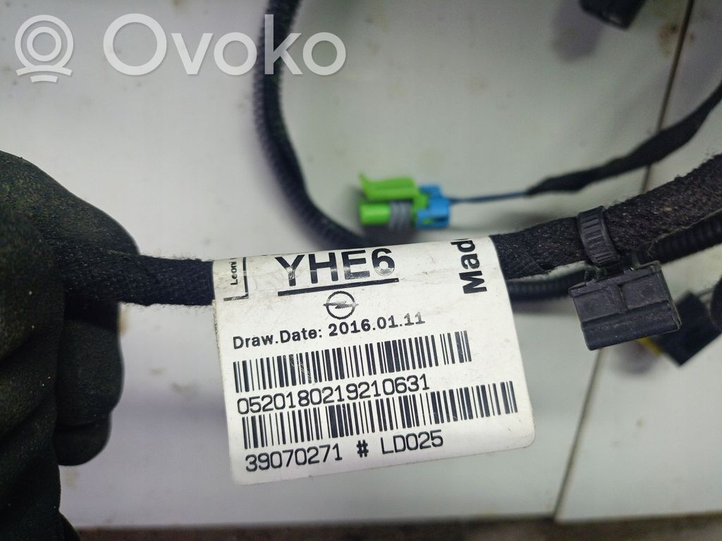 Opel Zafira C Cablaj cu senzori parcare (PDC) 