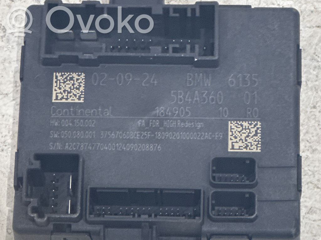 BMW i5 G60 Durvju vadības bloks 