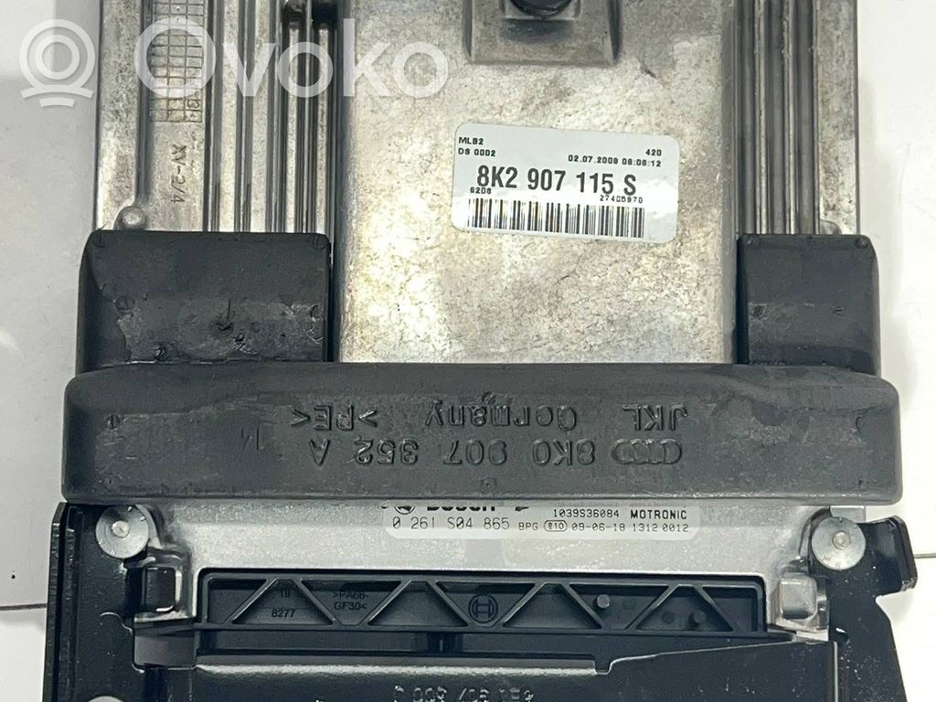 Engine control unit/module   8K2907115,8K2907115S