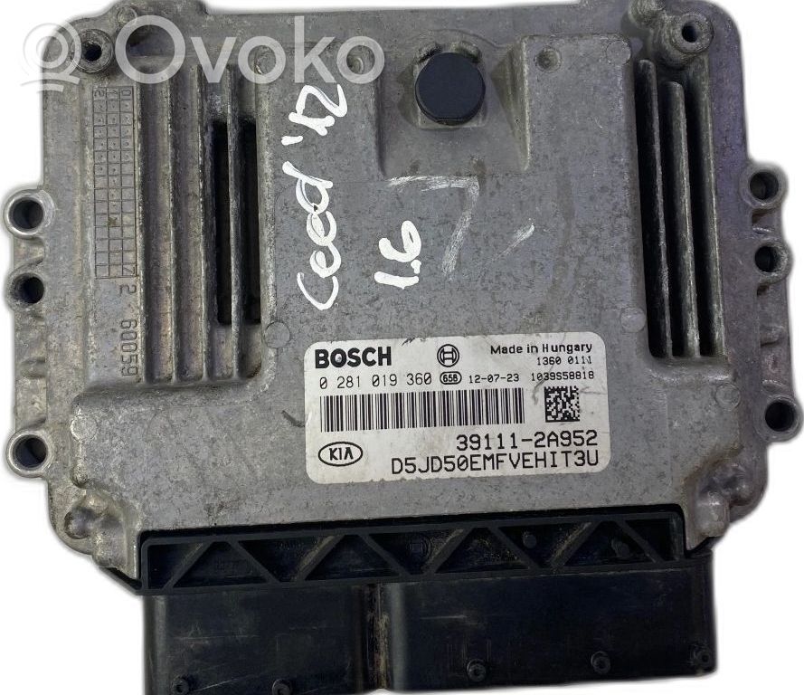 KIA Ceed Other control units/modules 