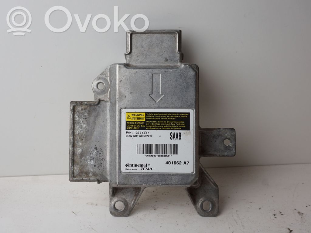 Saab 9-3 Ver2 Module de contrôle airbag 