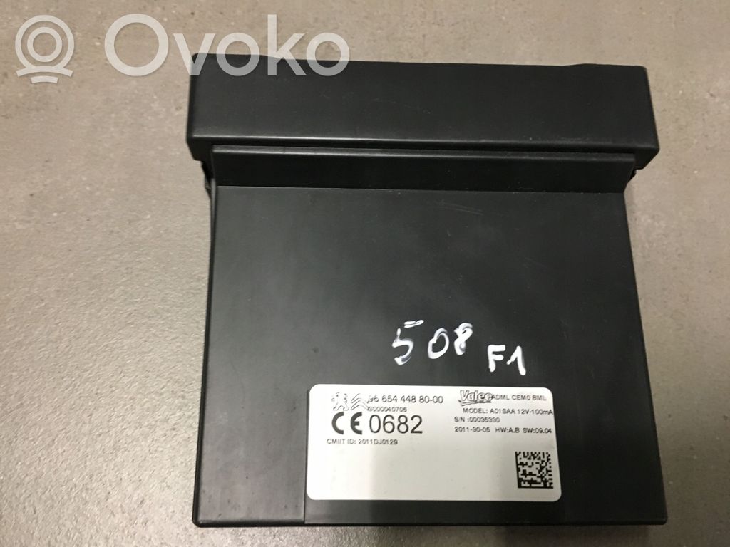 Peugeot 508 Cruise control unit/module 
