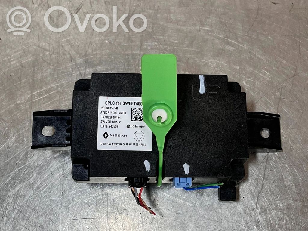 Renault Scenic E-Tech V Trunk lid opening control unit 