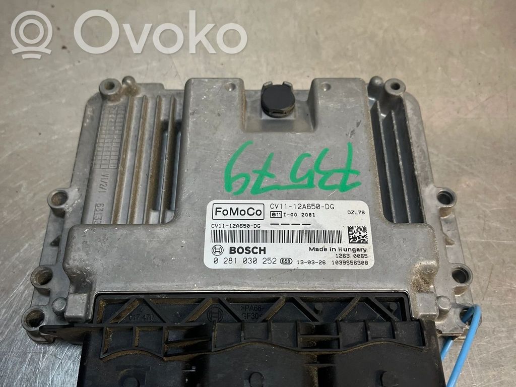 Ford B-MAX Unidad de control/módulo ECU del motor 