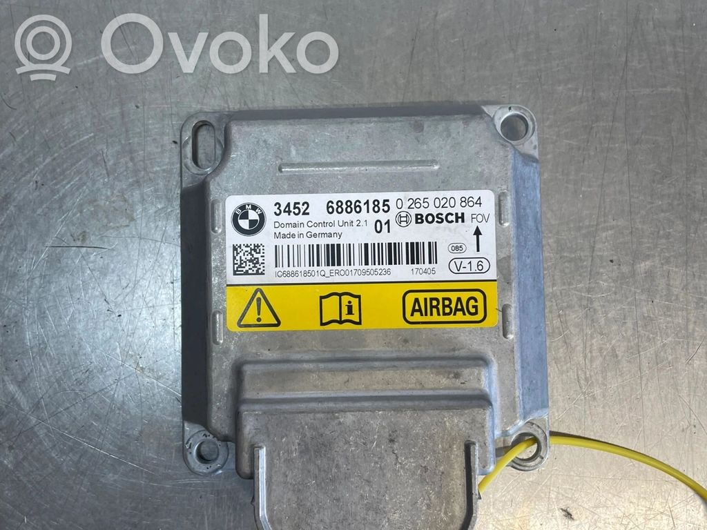 BMW 3 F30 F35 F31 Sterownik / Moduł Airbag 