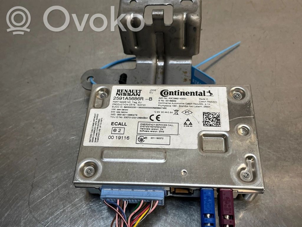 Renault Arkana Trunk lid opening control unit 