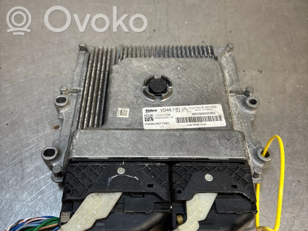 Citroen C4 Cactus Galios (ECU) modulis 