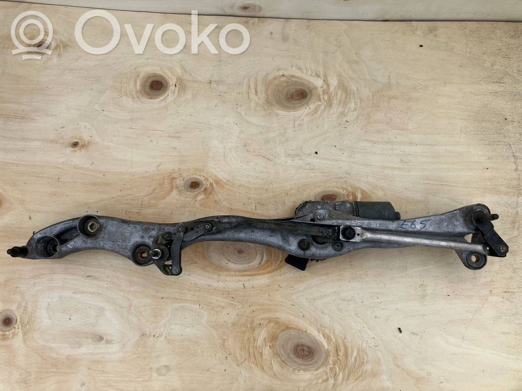 BMW 7 E65 E66 Wischergestänge Wischermotor vorne 