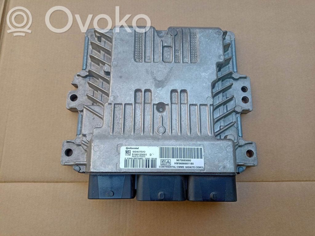 Sterownik / Moduł ECU   S180123001D