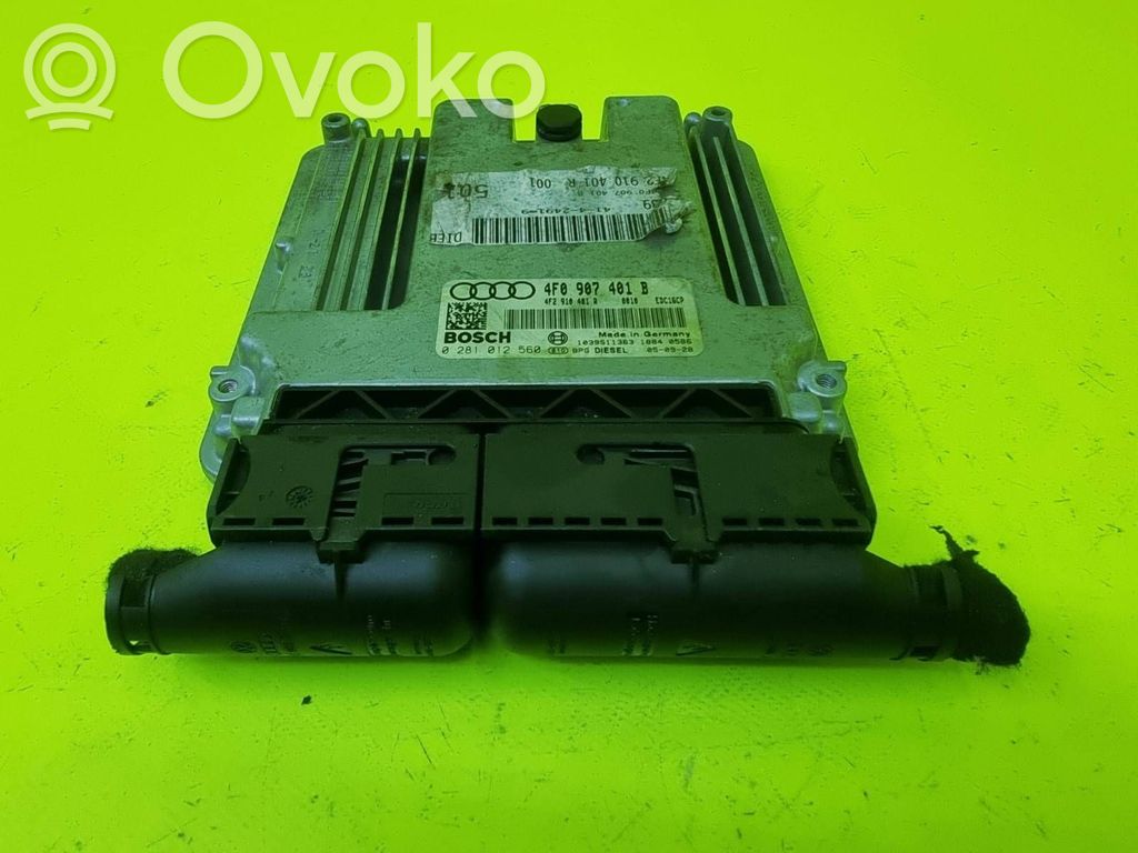 Engine control unit/module   4F0907401B,4F2910401R,0281012560