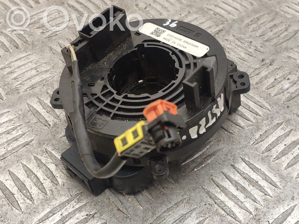 Opel Astra J Airbag slip ring squib (SRS ring) 