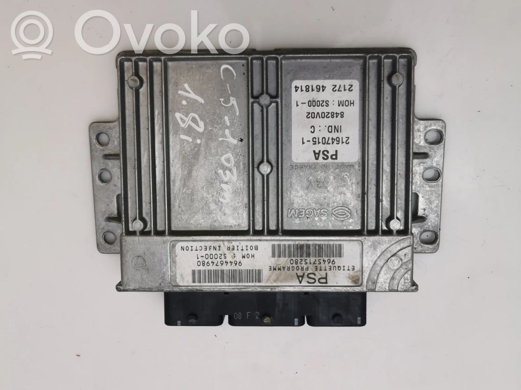 Citroen C5 Engine control unit/module 