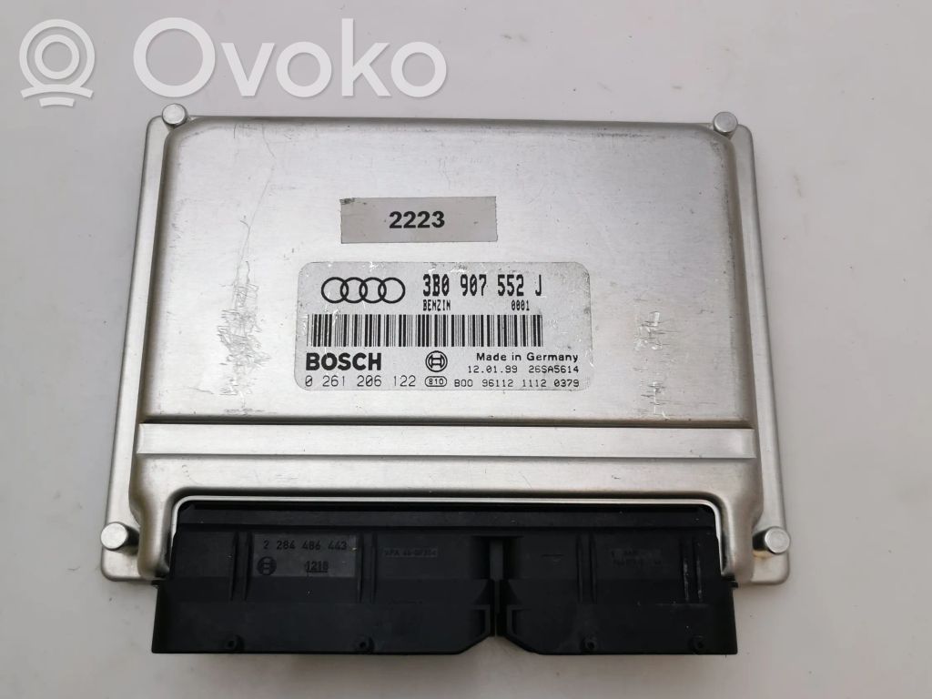 Engine control unit/module   3B0907552J,261206122