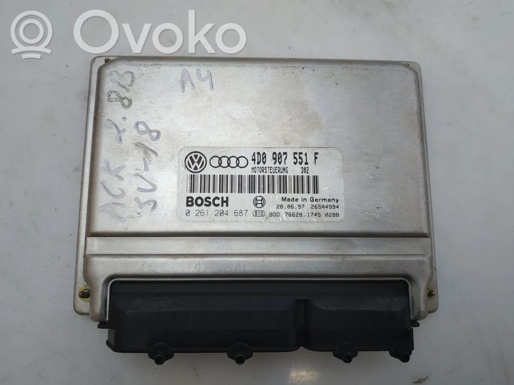 Audi A4 S4 B5 8D Engine control unit/module 
