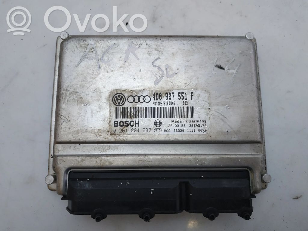 Audi A4 S4 B5 8D Engine control unit/module 