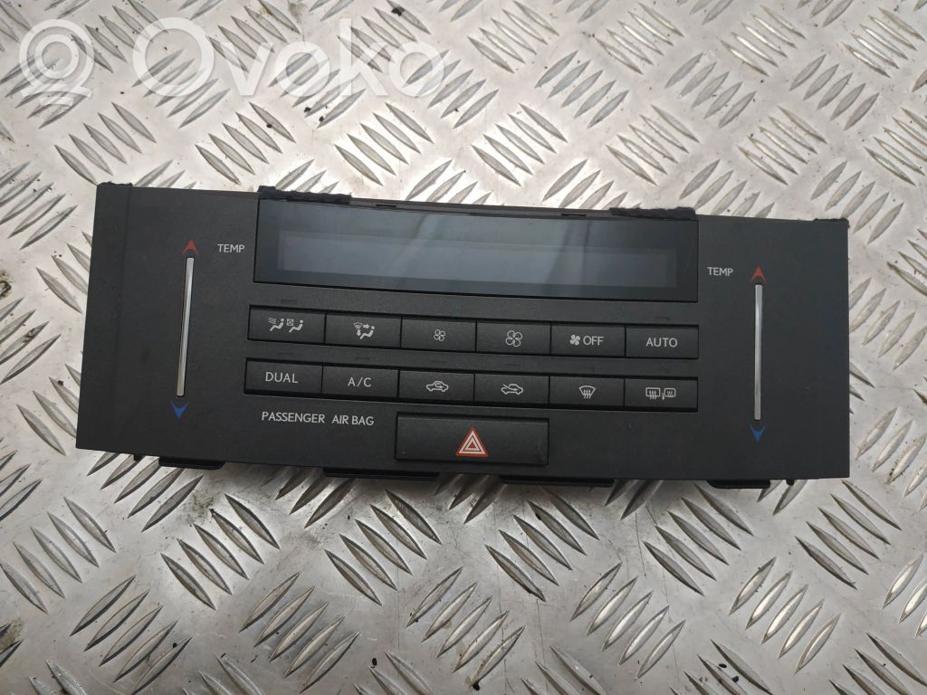 Lexus IS III XE30 Przełącznik / Włącznik nawiewu dmuchawy 