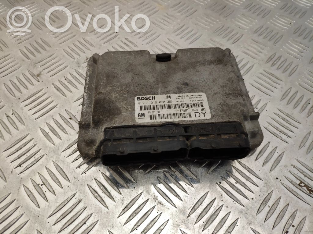 Engine control unit/module   09181243,0281010050