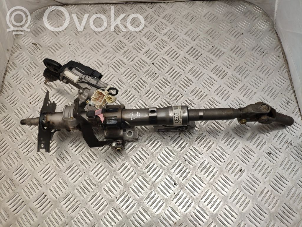 Toyota Corolla Verso E121 Vairo kolonėlės mechaninė dalis 