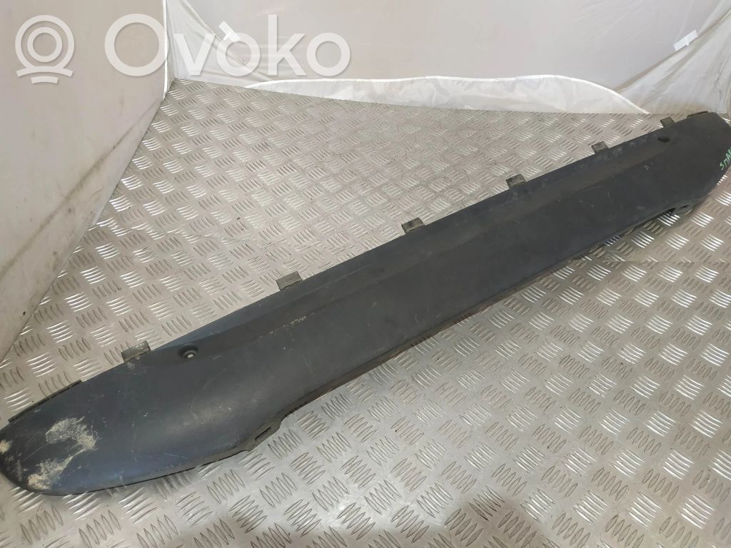 Smart ForTwo II Moldura inferior del parachoques trasero 
