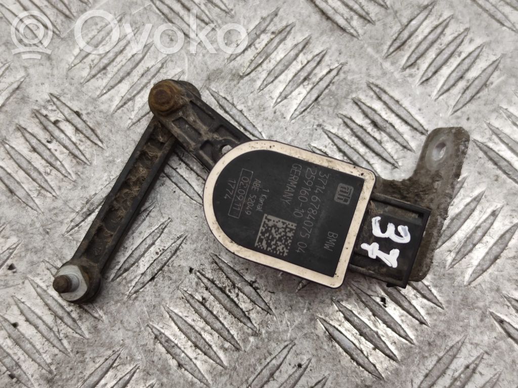 BMW 5 F10 F11 Sensor de altura del nivel de la suspensión neumática trasera 
