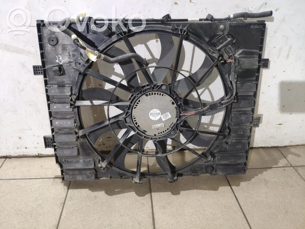 Porsche Cayenne (92A) Elektrinis radiatorių ventiliatorius 