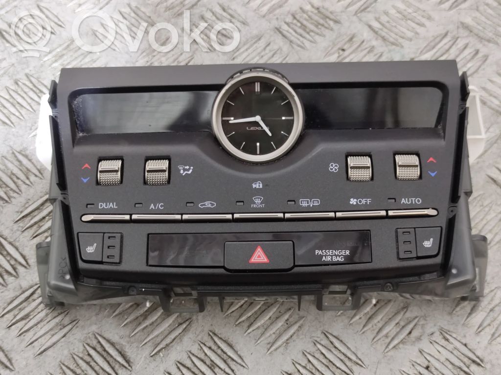 Lexus NX Interior fan control switch 