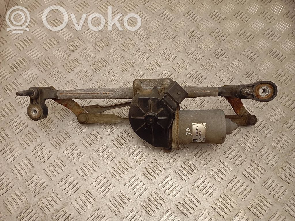 Opel Corsa D Front wiper linkage and motor 