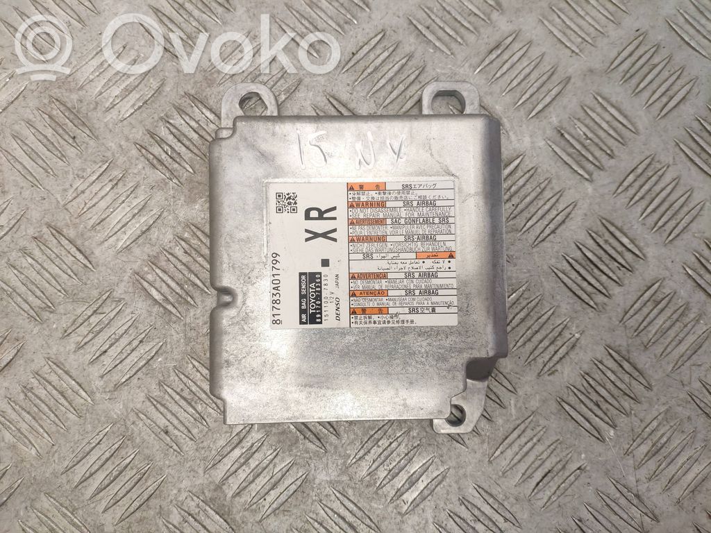 Lexus NX Airbag control unit/module 