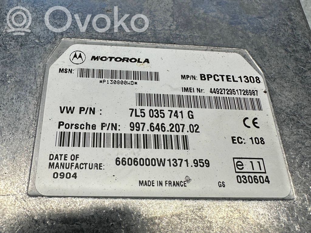 Porsche Cayenne (9PA) Phone control unit/module 